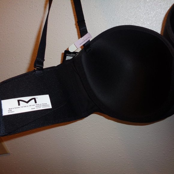 MAIDENFORM Convertible  Strapless Bra NWT Size 40D 05032 - Picture 7 of 11